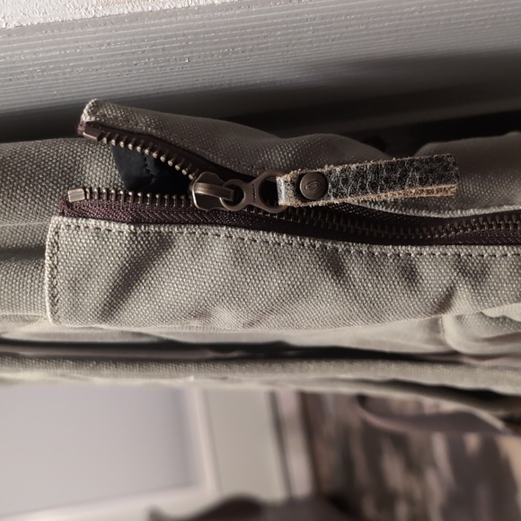 timbuk2 Distilled Collection Walker Canvas Backpack in Olive Green - Picture 4 of 6